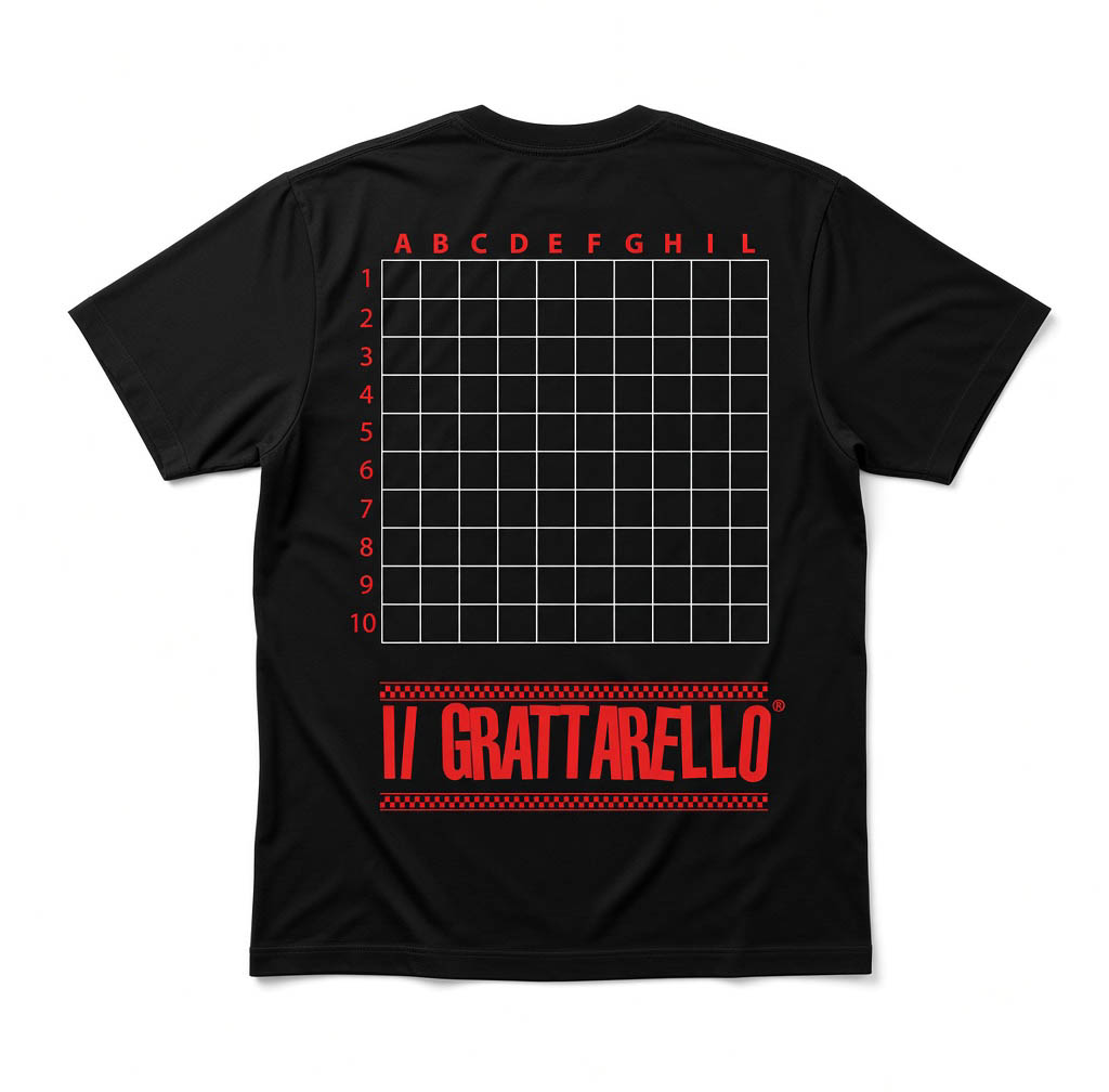 Il Grattarello - La divertente t-shirt per grandi e piccini.