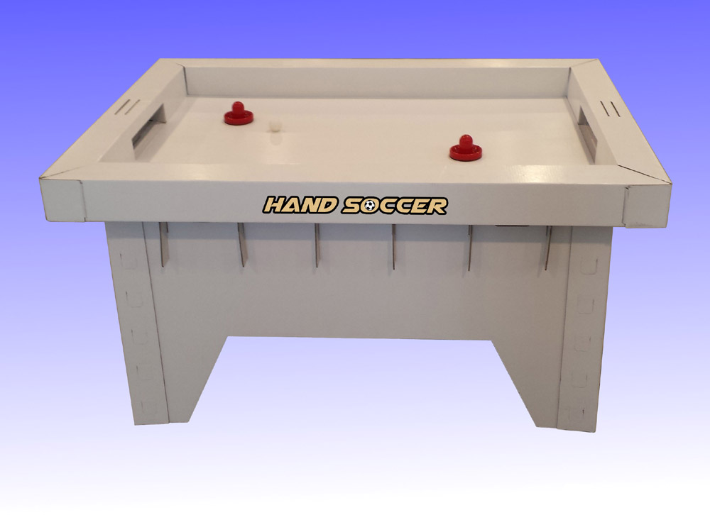 Hand Soccer ®, il bellisssimo gioco del calcio fatto tutto di cartone!